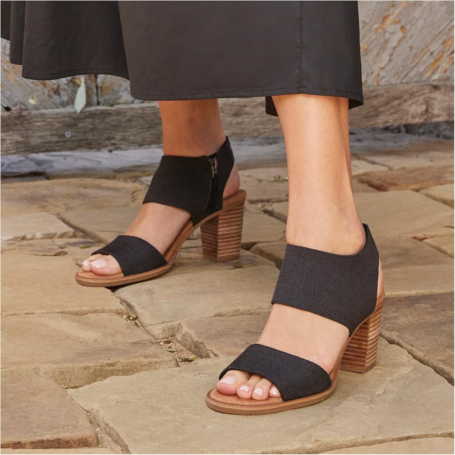 Thumbnail 1 de TOMS Women’s Majorca Cutout Heeled Sandal