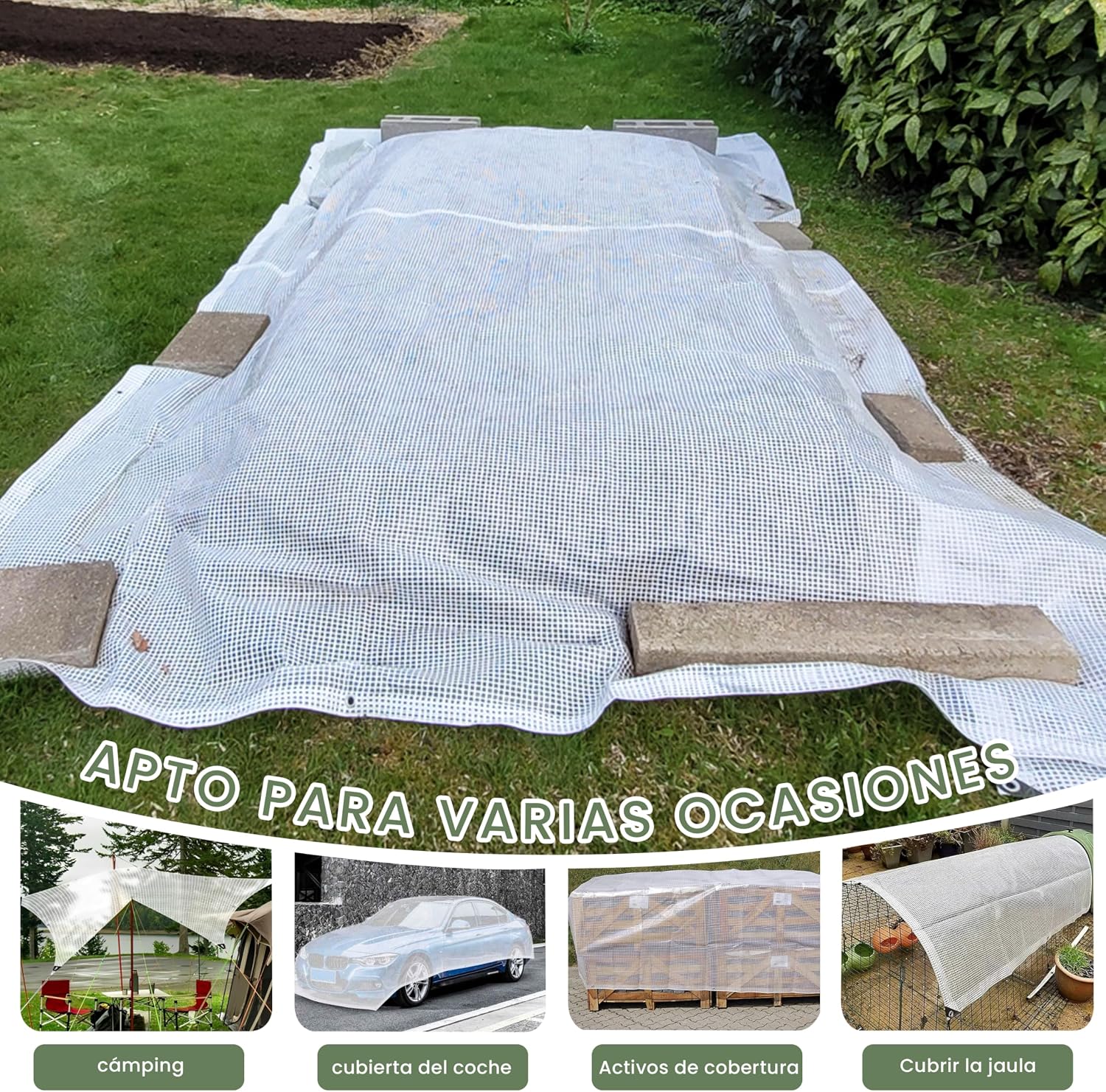 Detalle 2 de SUMORISE bâche imperméable 6 x 9,1 m