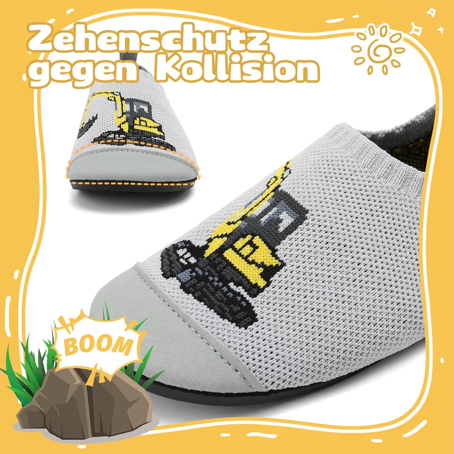 Thumbnail 2 de VOLHAL Hausschuhe Kinder atmungsaktiv