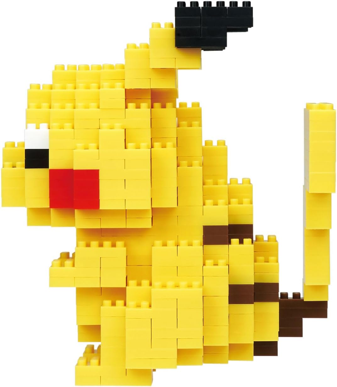 Thumbnail 2 de nanoblock Pokémon Deluxe – Pikachu, zestaw 560 mikroklocków, poziom 3