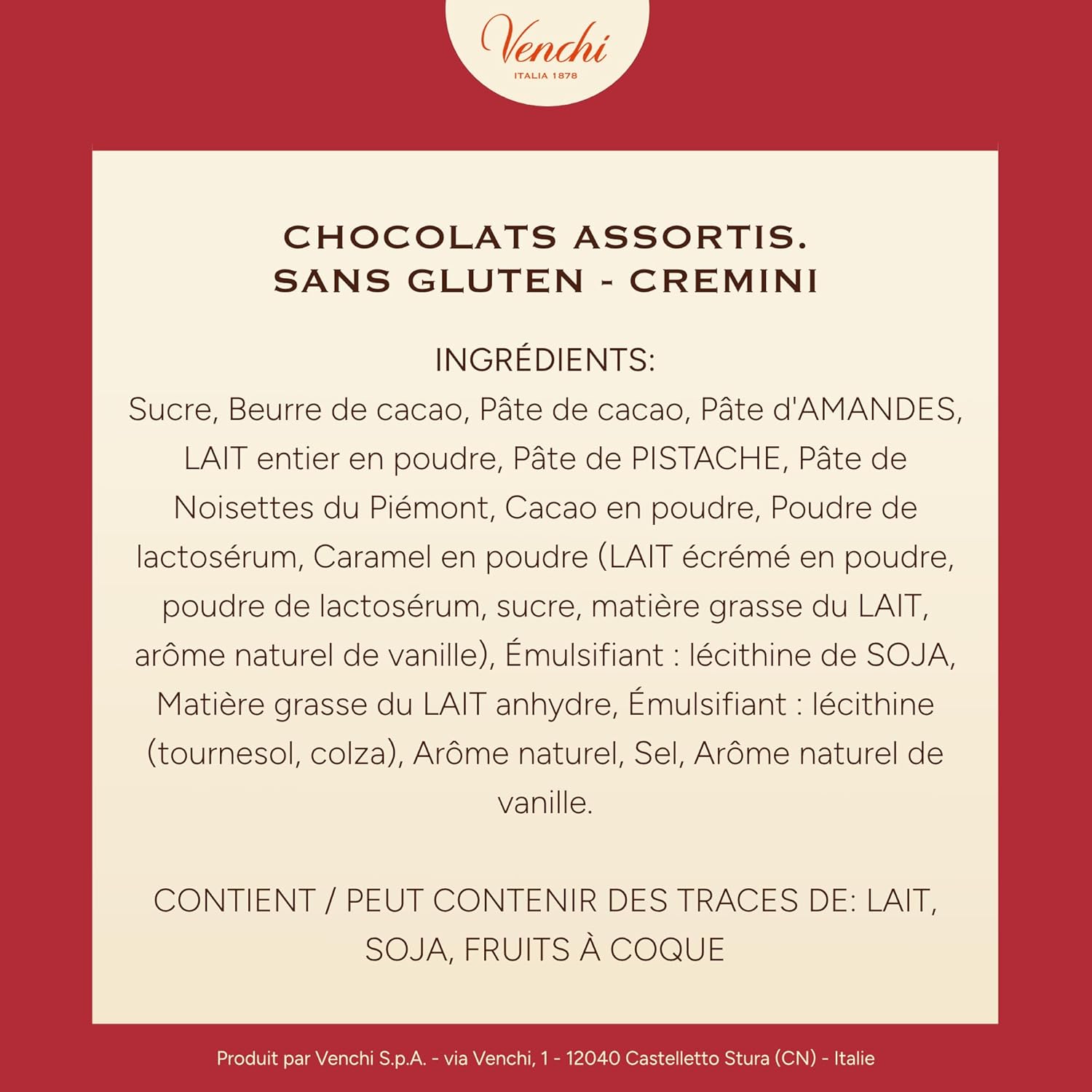 Thumbnail 1 de Venchi Coffret cadeau 135 g 🍫
