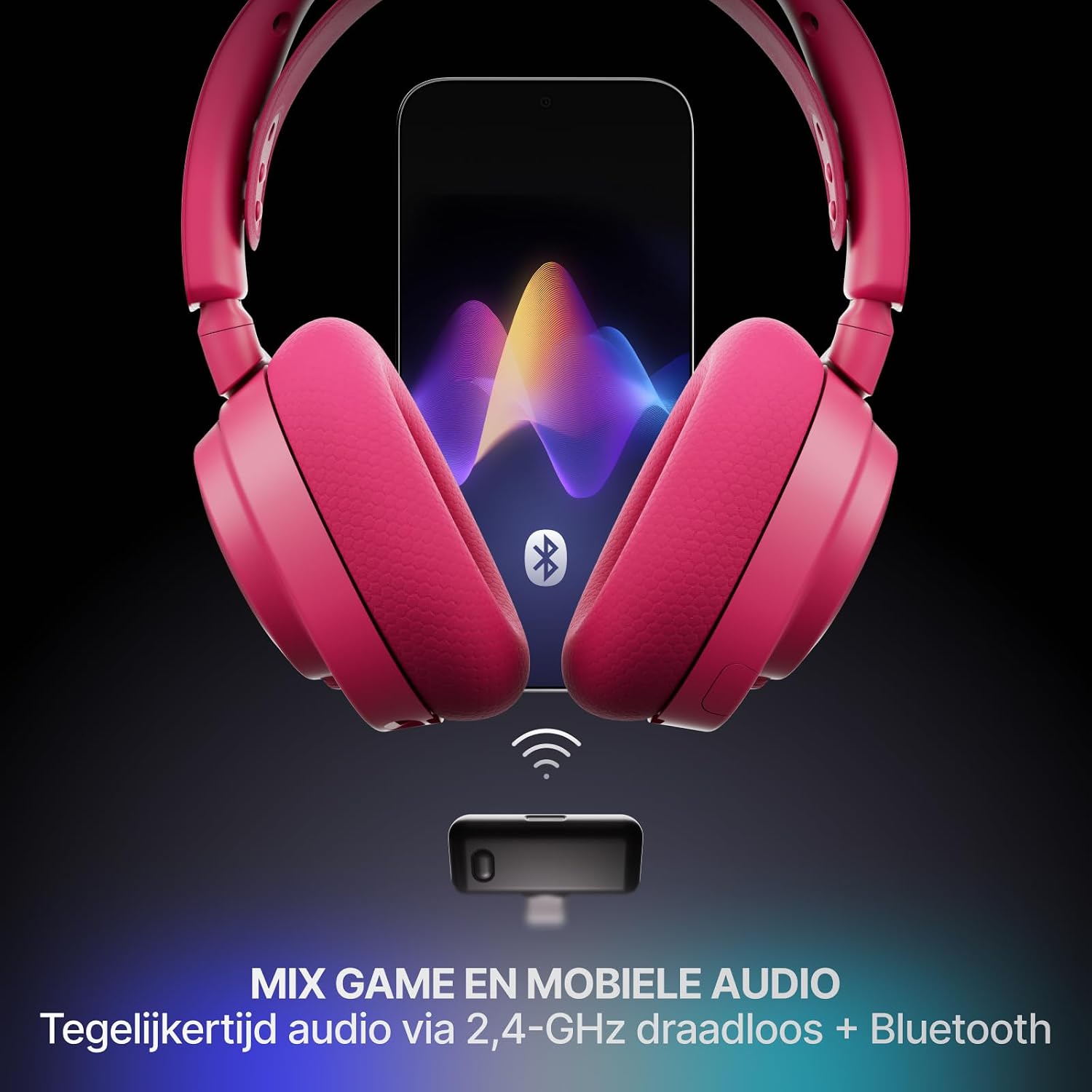 Thumbnail 3 de SteelSeries Arctis Nova 7 Wireless Gen 2 gamingheadset, 50+ uur en dual audio