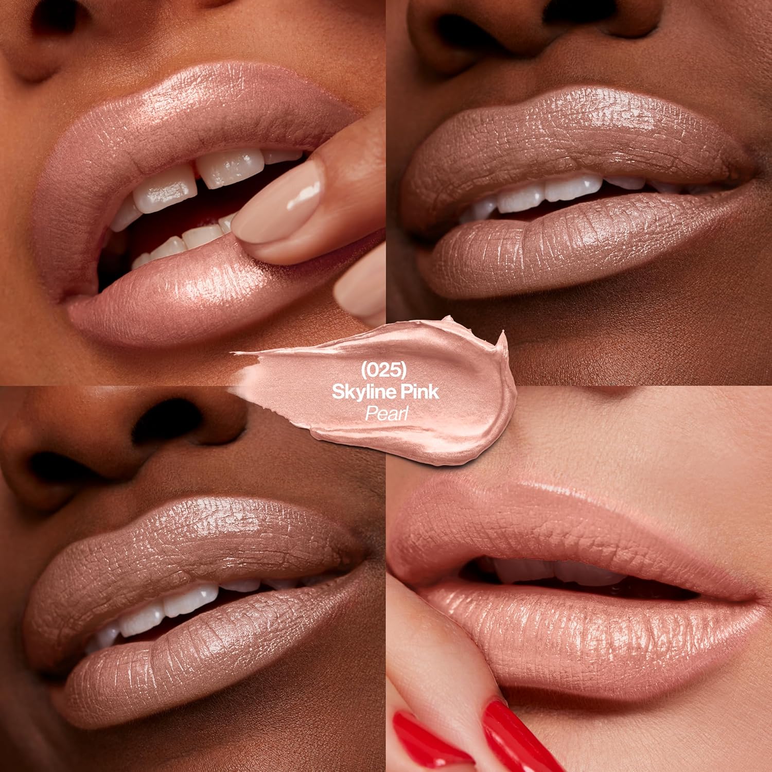 Detalle de Revlon Super Lustrous Lipstick in Pink Pearl, Sky Line Pink (025)