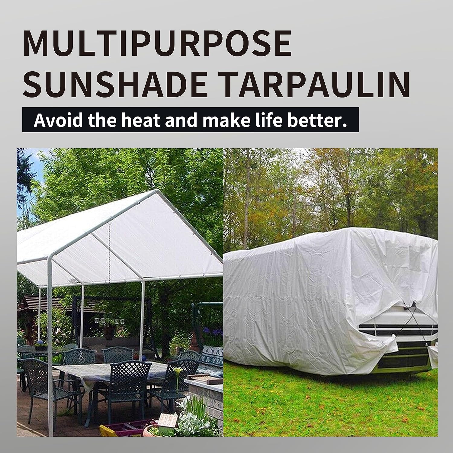 Detalle 2 de TARPAL Poly Tarp 4x6 Feet