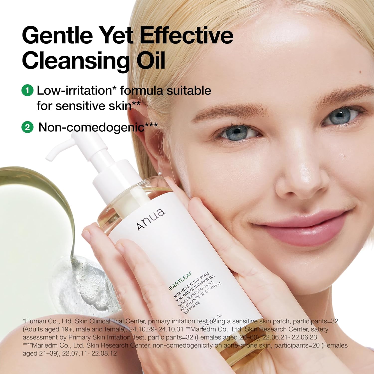 Detalle 2 de Anua Heartleaf Cleansing Oil 6.76 fl oz