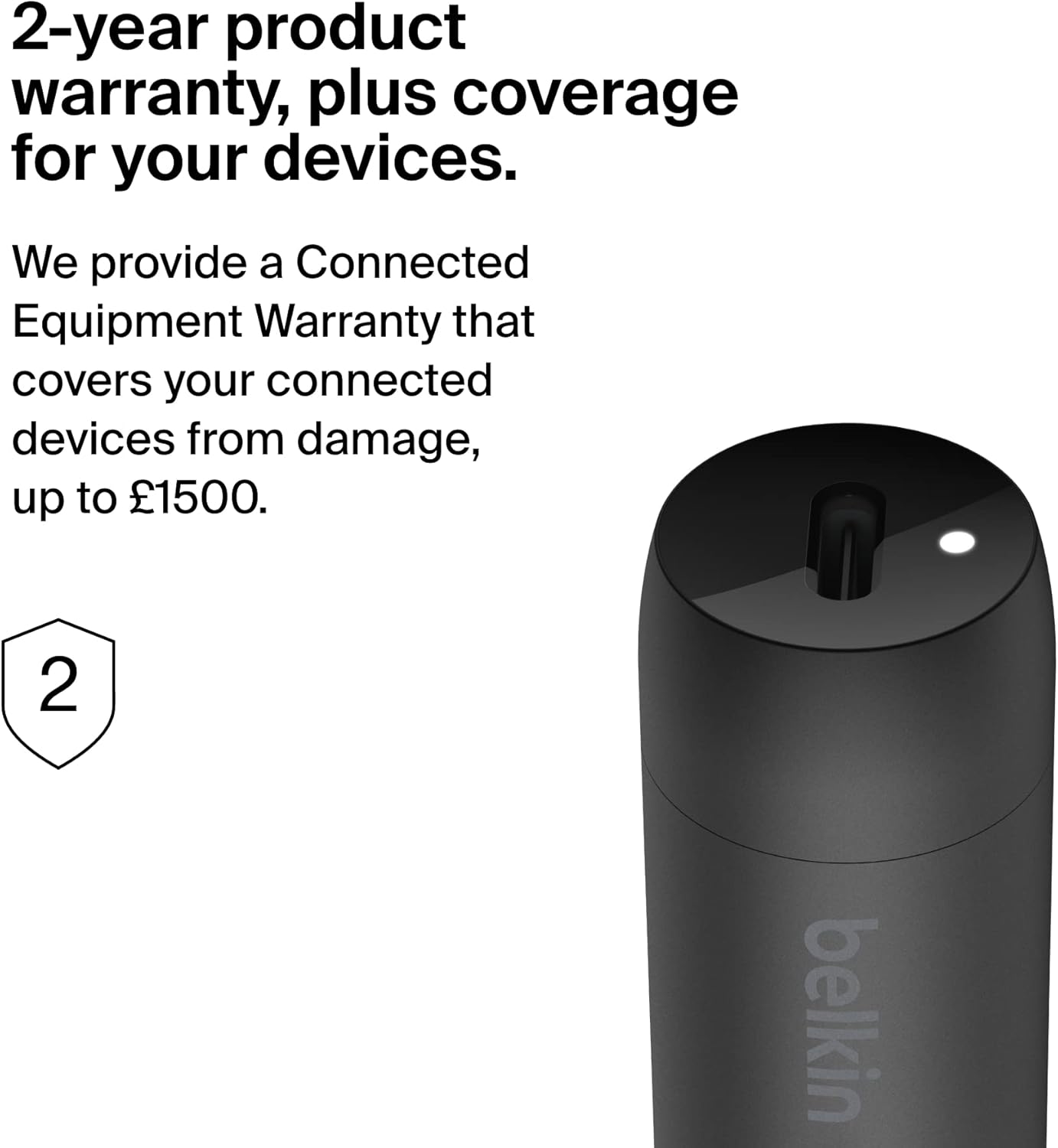 Thumbnail 6 de Belkin BoostCharge 30W Fast Car Charger with USB-C PD – compact, universal compatibility