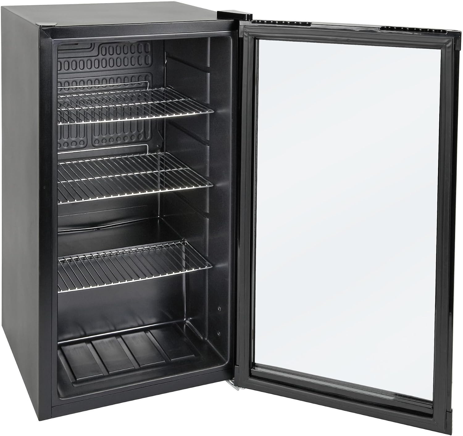 Detalle de METRO Professional Réfrigérateur à boissons GPC1088 – 88 L, noir, 43 x 49 x 83 cm
