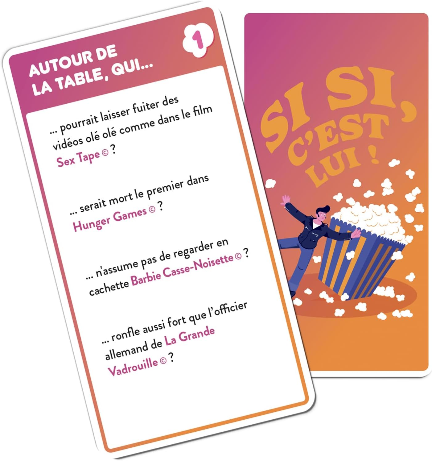 Detalle de OZZAK James Dîne, jeu cinéma à cartes