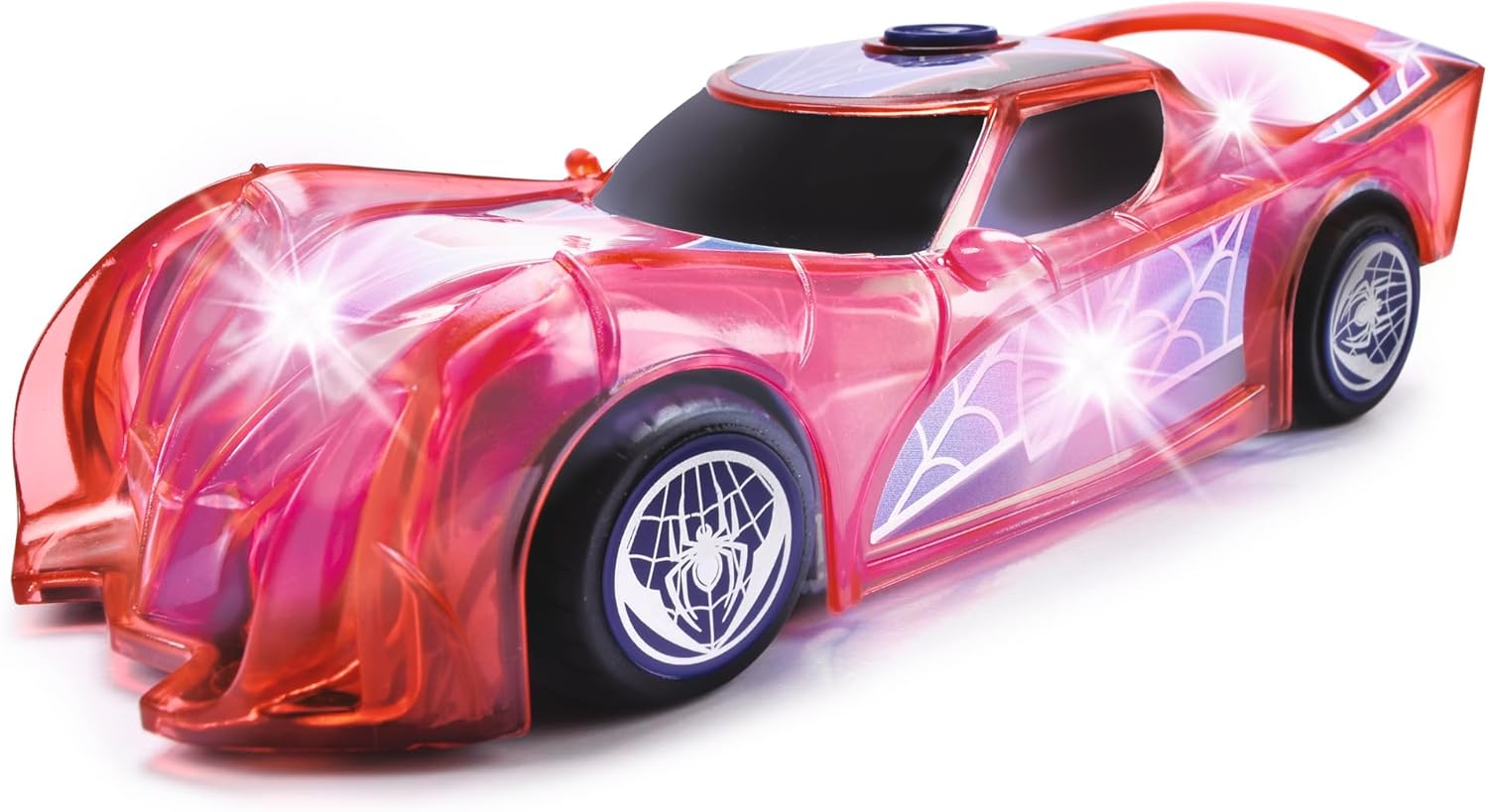 Thumbnail 5 de Jada Toys Marvel Light Hero Iron Man Auto (15 cm) – Superhelden-Spielzeugauto mit Friktion, Licht & Sound