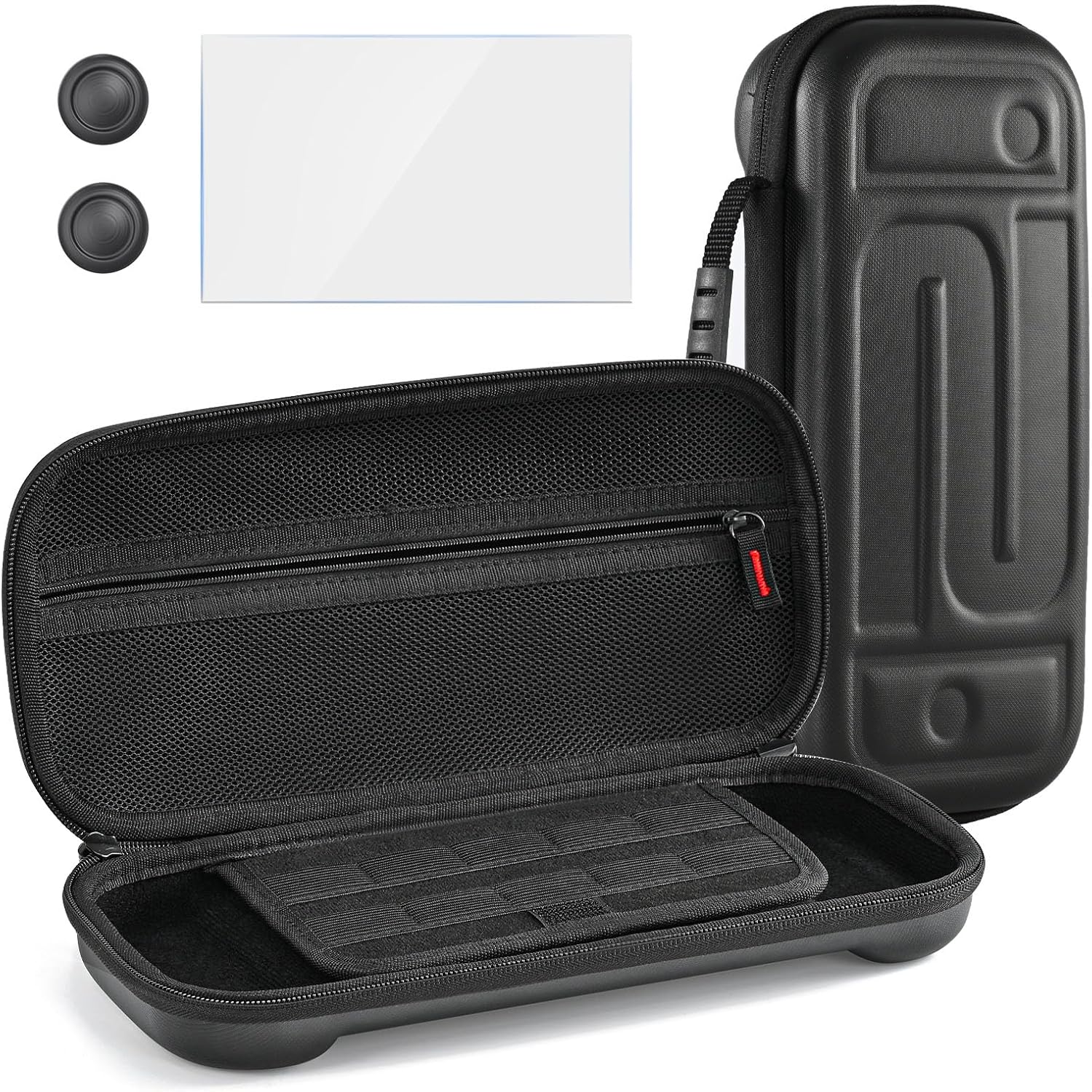 RaceGT Custodia per Nintendo Switch 2 (2-pack accessori) con protezione schermo e impugnature per i pollici