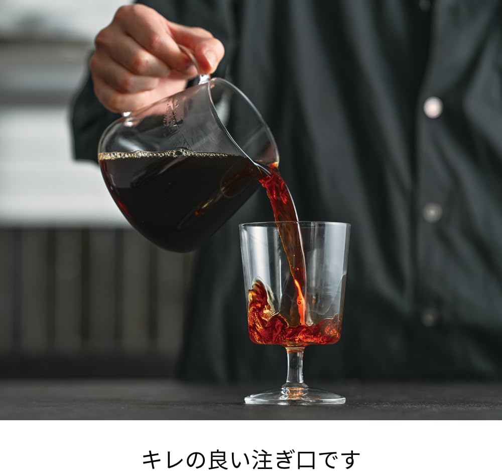 Thumbnail 3 de HARIO V60 バリスタサーバー 600 VBS-60 耐熱ガラス製・目盛りなし・電子レンジ対応