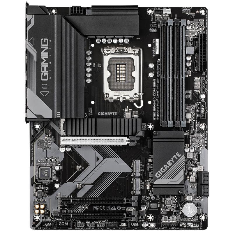 Detalle 2 de Placa Base GIGABYTE B760 GAMING X DDR4 para Intel LGA1700: rendimiento estable con PCIe 5.0, 2,5 GbE y RAM DDR4
