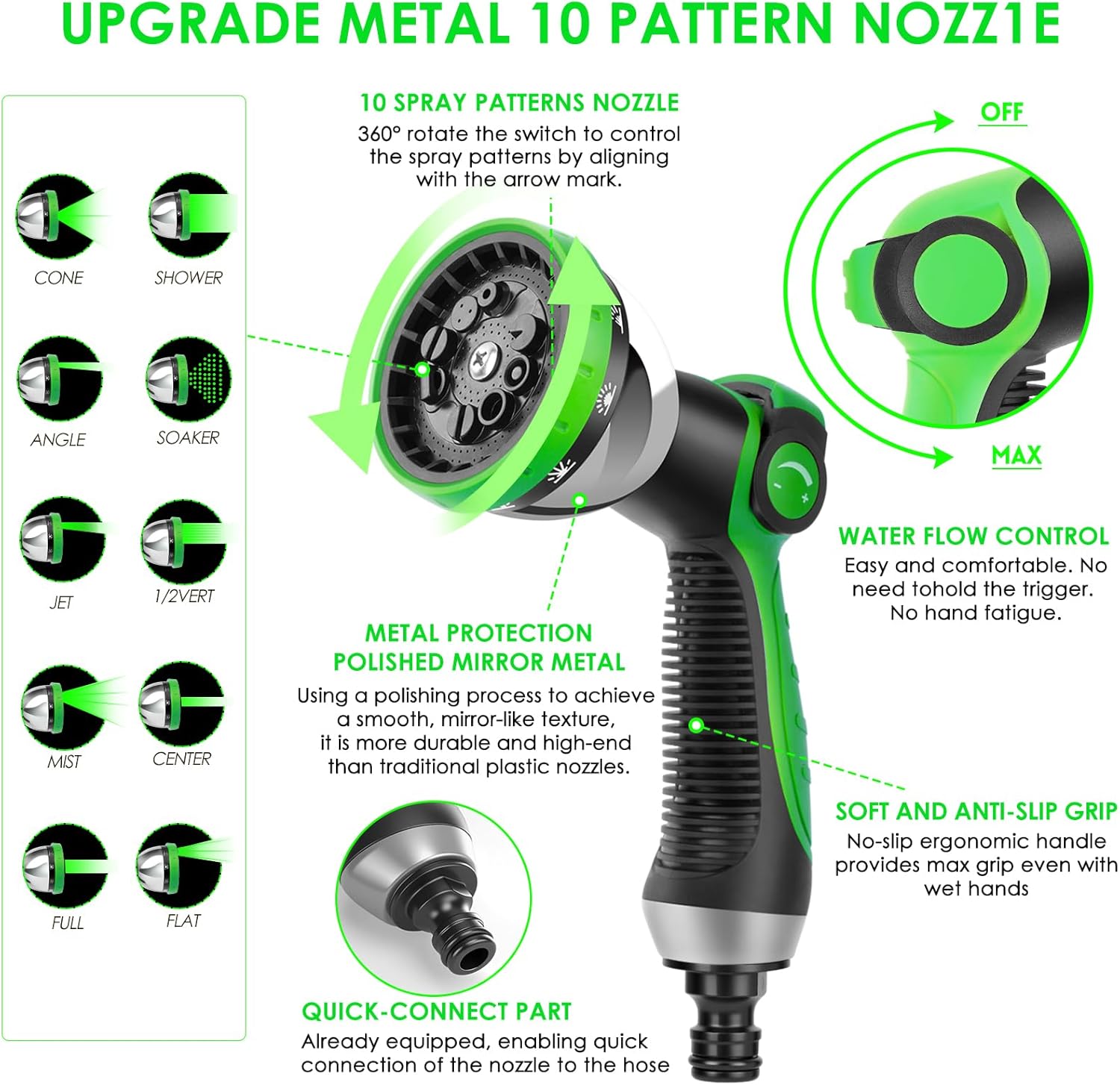 Detalle 2 de KETTOYA 100FT Expandable Garden Hose