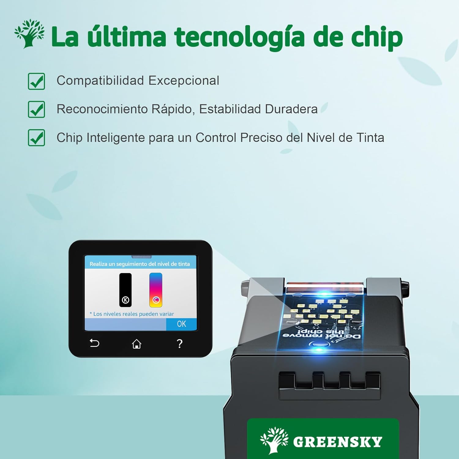 Thumbnail 1 de GREENSKY Cartuchos Tinta 540/541 XL para Canon PIXMA 📄