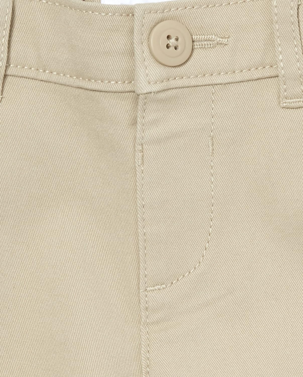 Detalle 2 de The Children's Place Baby Girls' Bootcut Chino Pants, Cotton-Blend Twill