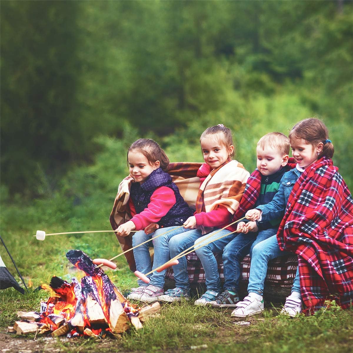 Thumbnail 6 de Marshmallow Roasting Sticks 120 PCS 90cm