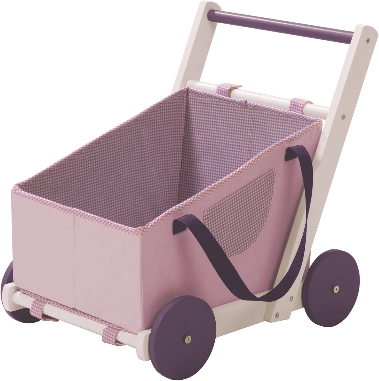 Detalle 2 de Lit jumeaux pour poupées Fienchen en bois laqué blanc – 2 lits séparables avec literie