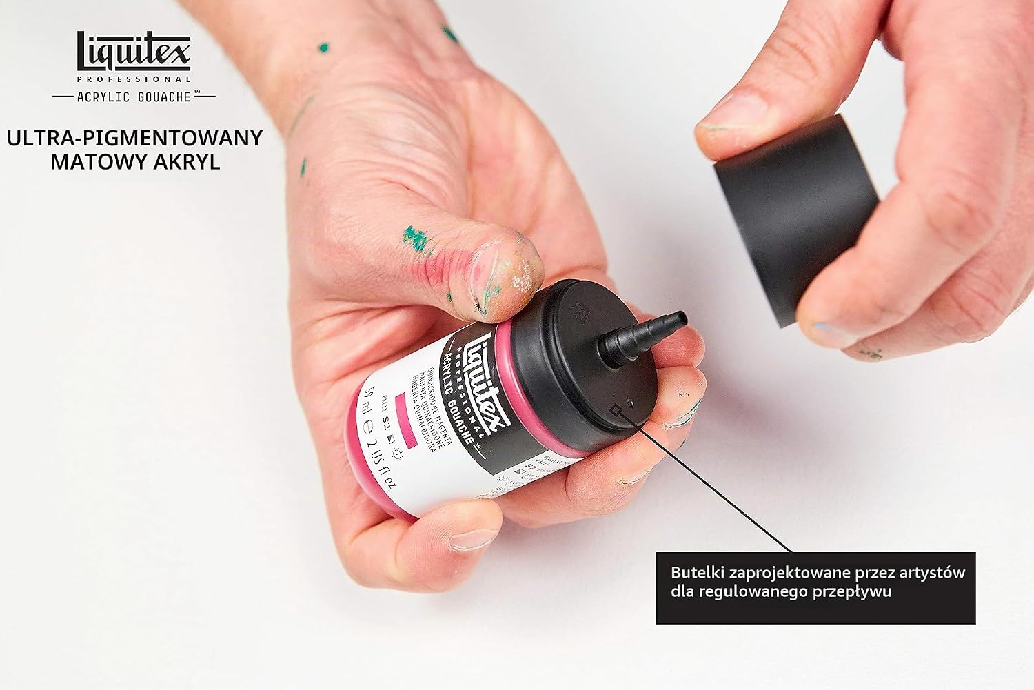 Thumbnail 6 de Liquitex 3699322 farby akrylowe typu gwasz, 6 × 22 ml, matowe