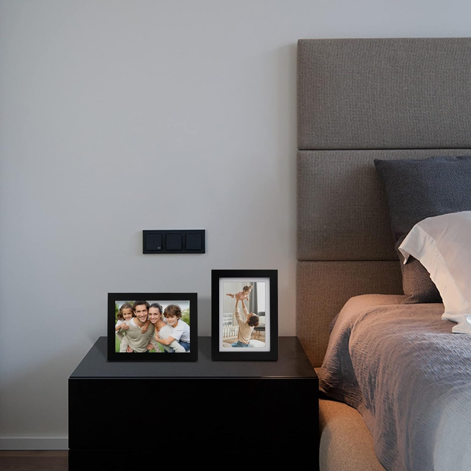 Detalle 2 de EGOFINE 7x5 picture frame, 4 pack solid wood