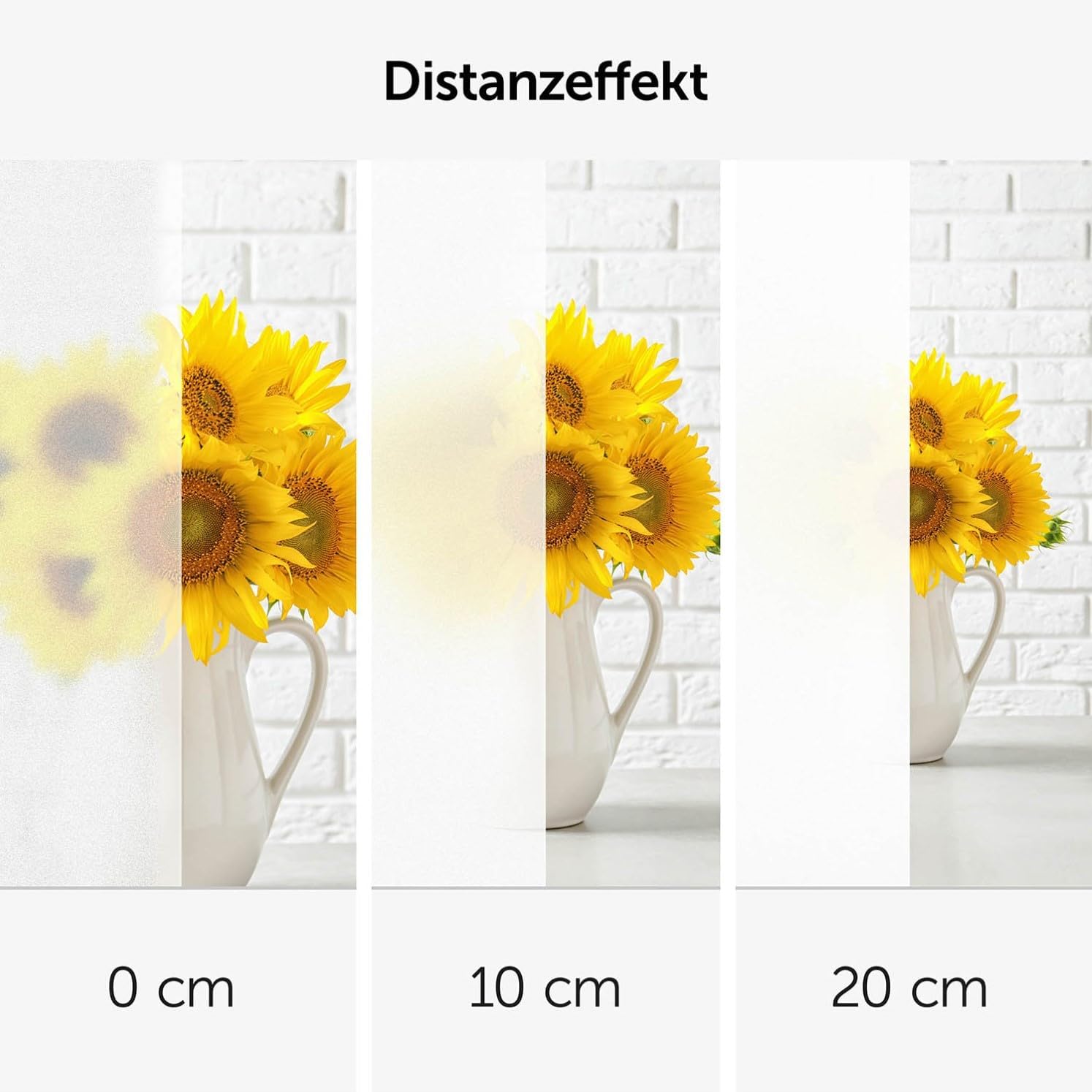 Detalle de Blumtal Fensterfolie 44,5x200 cm Sichtschutzfolie