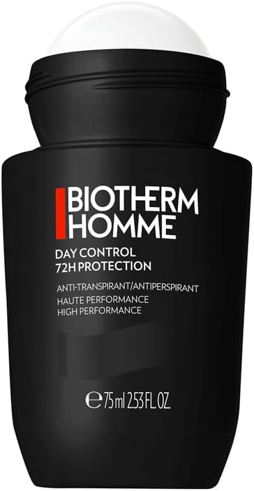 Detalle de Biotherm Homme Day Control Roll-On 72h – Deodorante antitraspirante per uomo, 75 ml