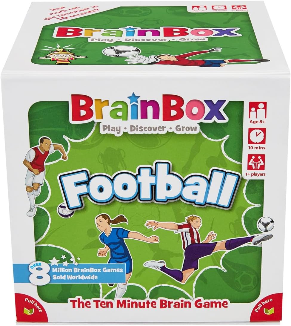 Detalle de Asmodee BrainBox Football 55 cards