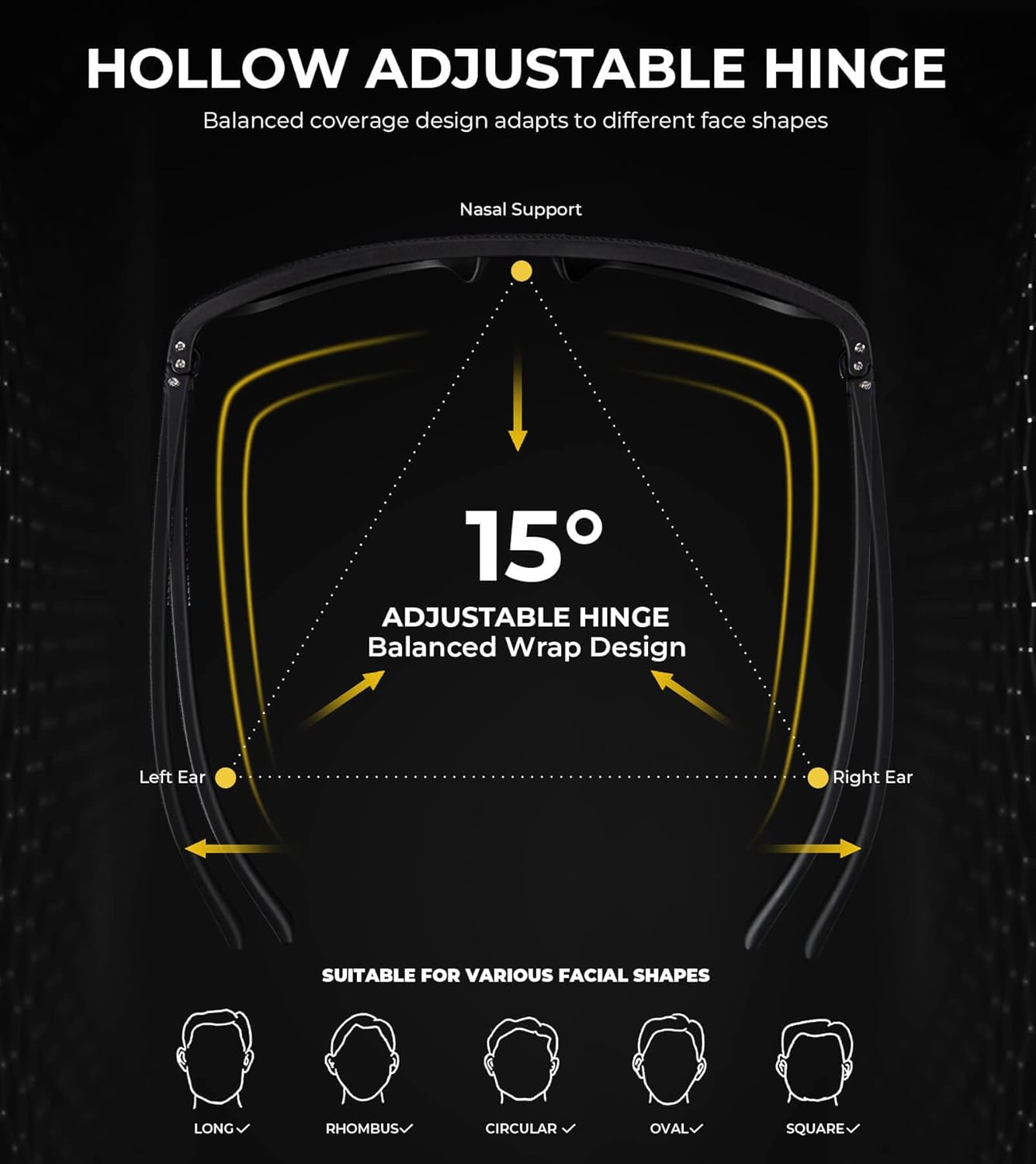 Thumbnail 5 de KALIYADI Polarized Sunglasses 😎