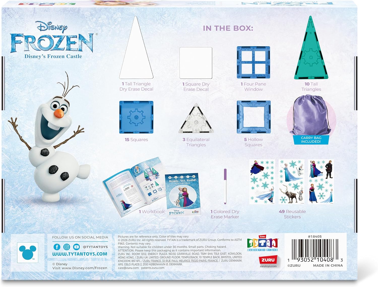 Detalle de Tytan Magnetic Tiles 41-Piece Set