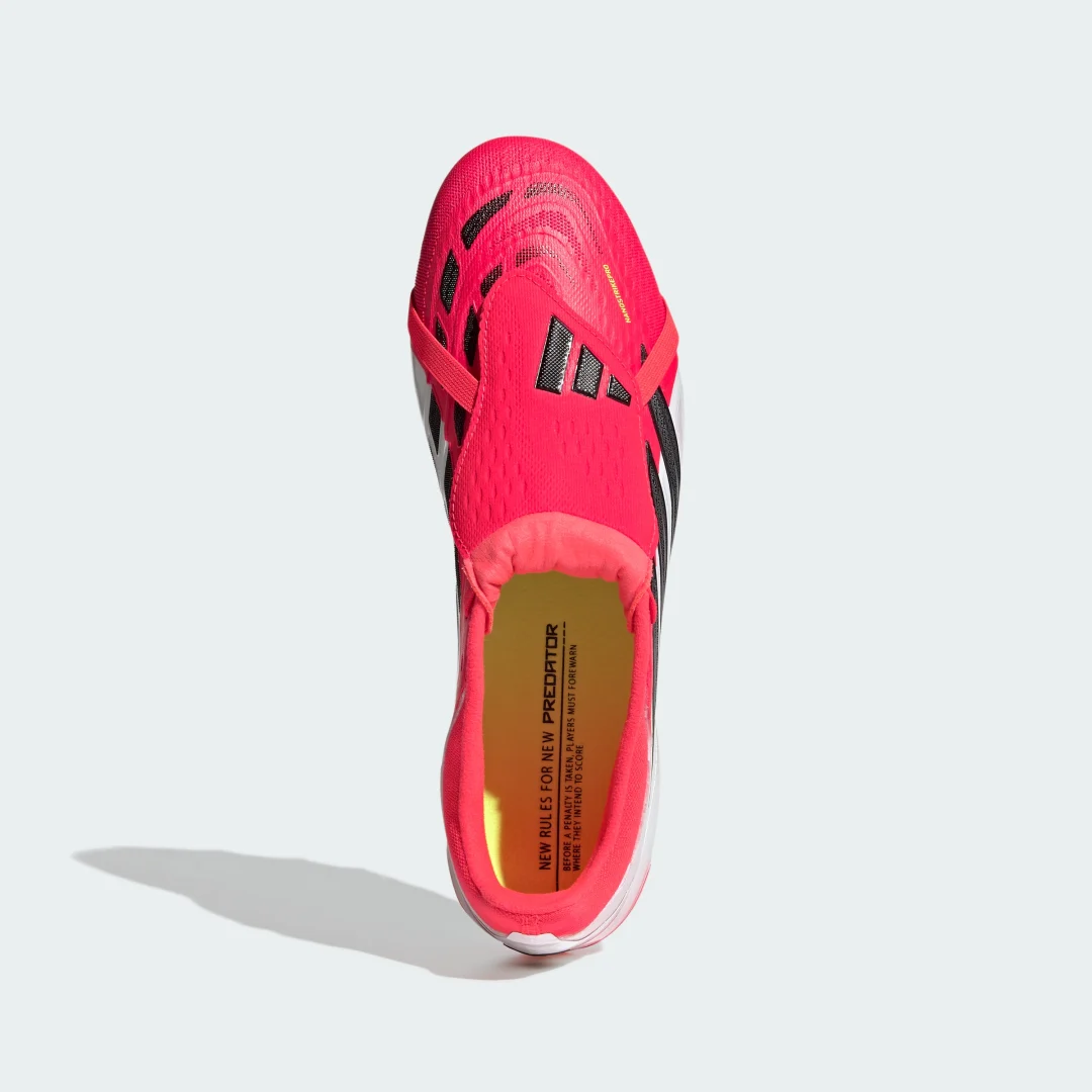 Thumbnail 2 de Adidas Predator Pro: bota de fútbol para césped artificial, versión con lengüeta plegable en rojo