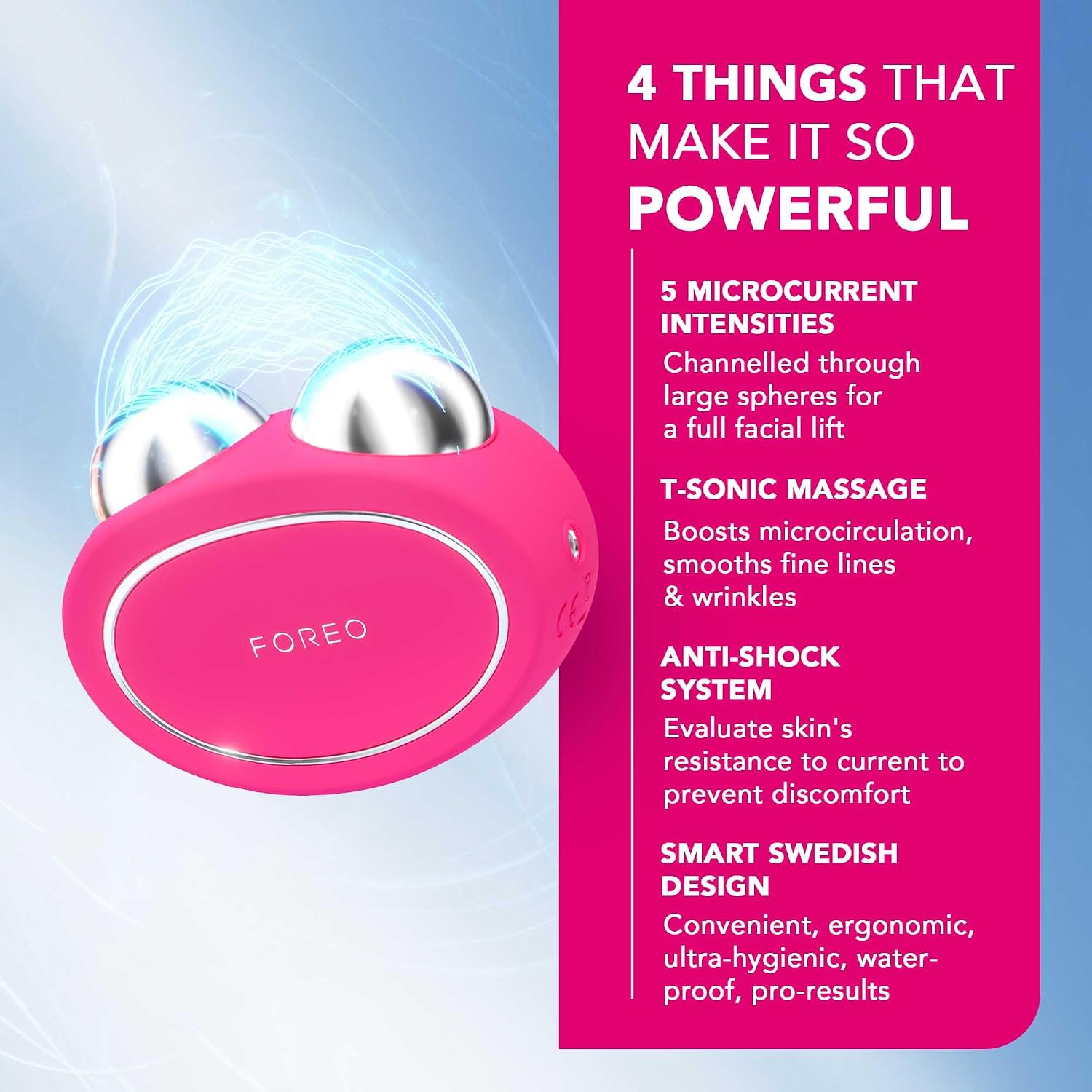 Detalle de FOREO Bear Microcurrent Facial Device 3-Minute Lift