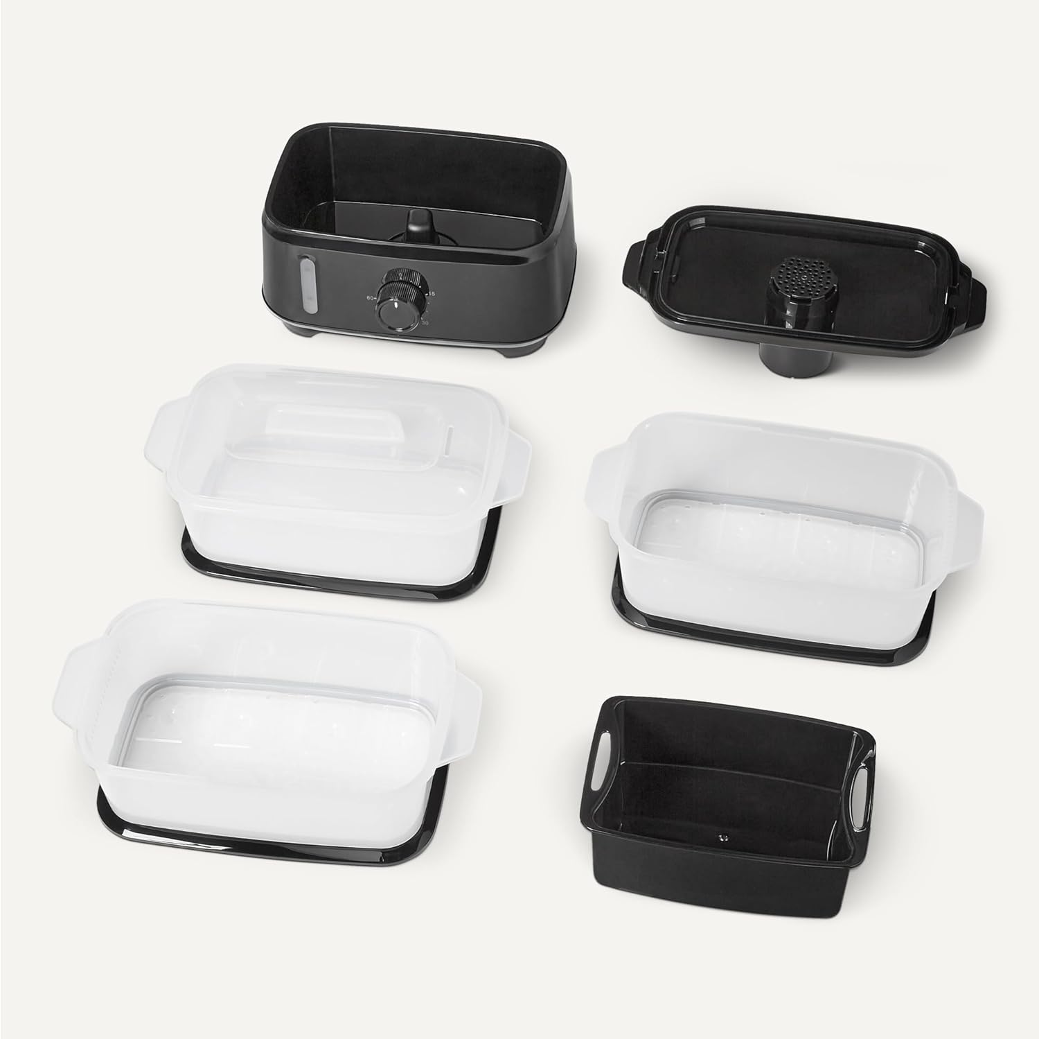 Thumbnail 3 de Amazon Basics Elektrischer Dampfgarer 9L