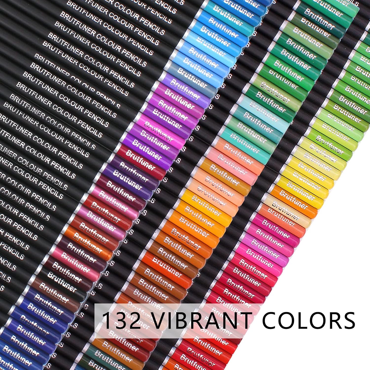 Thumbnail 6 de Melifluo 132 Colouring Pencils Set with Black Portable Zipper Bag (132 pcs)