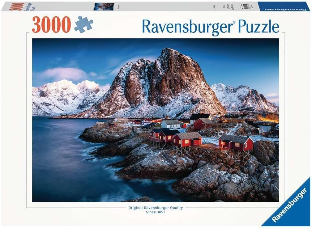 Detalle de Ravensburger Hamnoy puzzle 121x80 cm 🎲