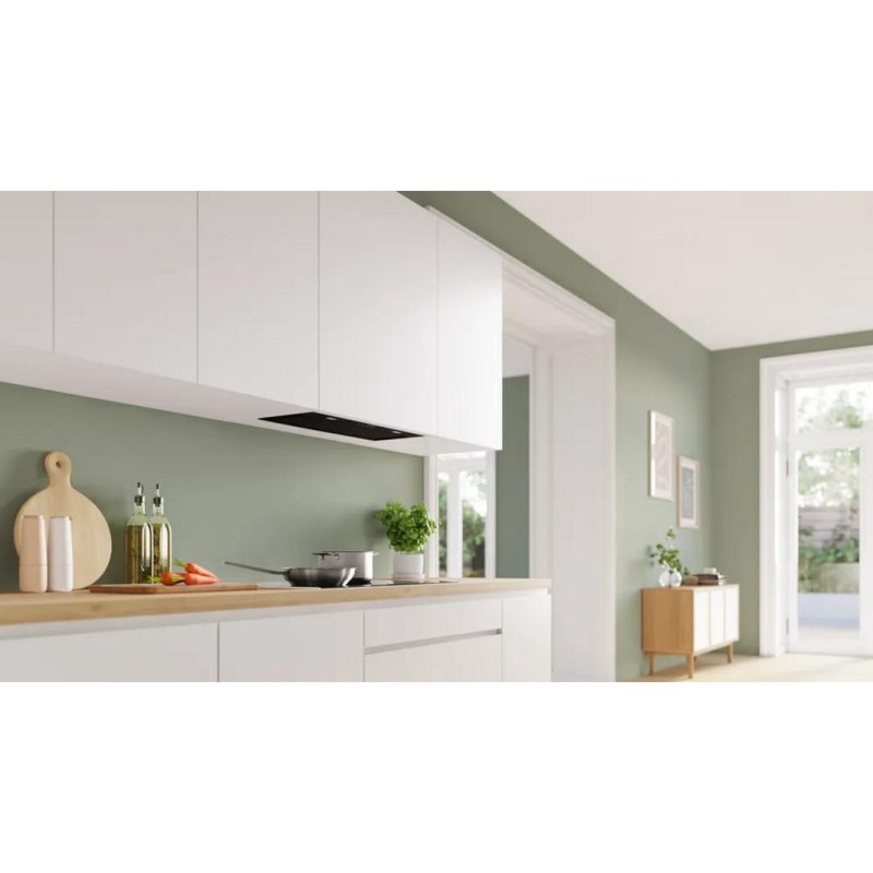 Detalle 2 de Campana extractora BOSCH DLN78PC60 70 cm: diseño integrable y EcoSilence Drive