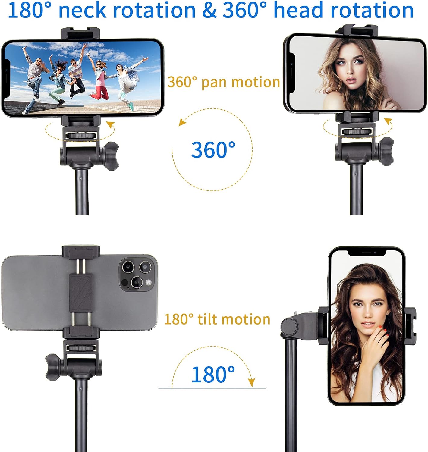 Thumbnail 3 de YOTOC version 1.7m Phone Tripod Stand