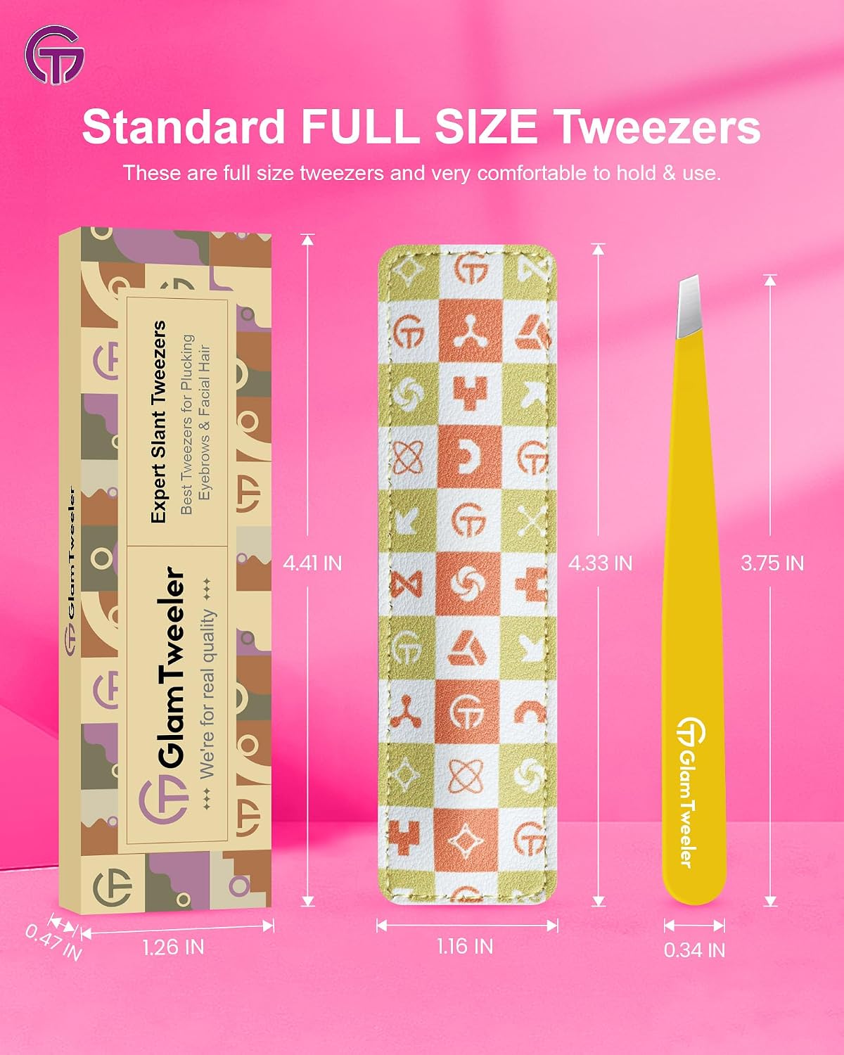 Thumbnail 6 de GlamTweeler Expert Eyebrow Tweezers