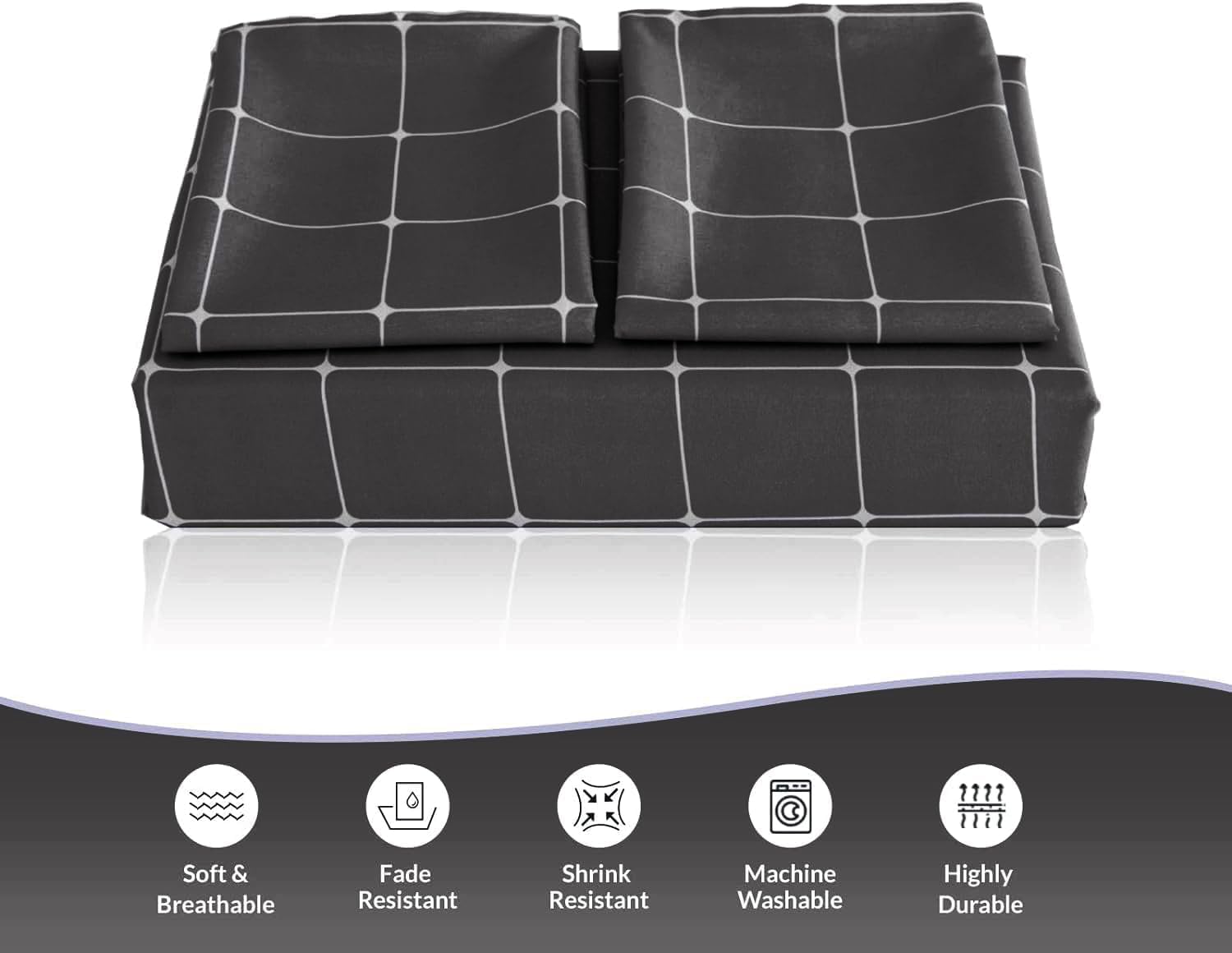 Thumbnail 5 de Lazzaro King Size Duvet Cover Set 230x220cm