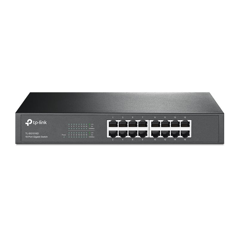 TP-Link TL-SG1016D Switch 16 puertos Gigabit 📡