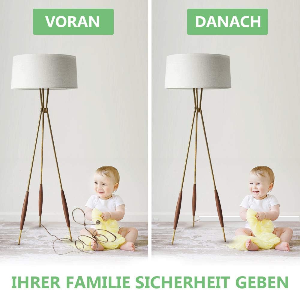 Detalle 2 de MUDEELA Kabelkanal selbstklebend 3,2 m