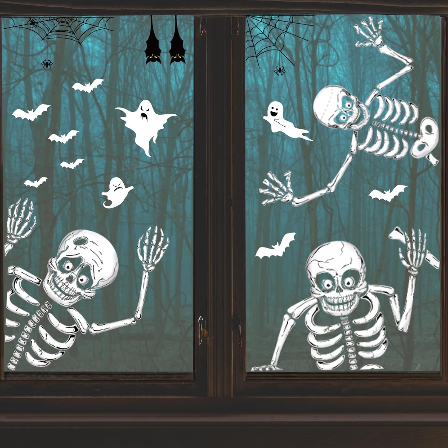 Detalle de Halloween Window Clings, 140 Pieces