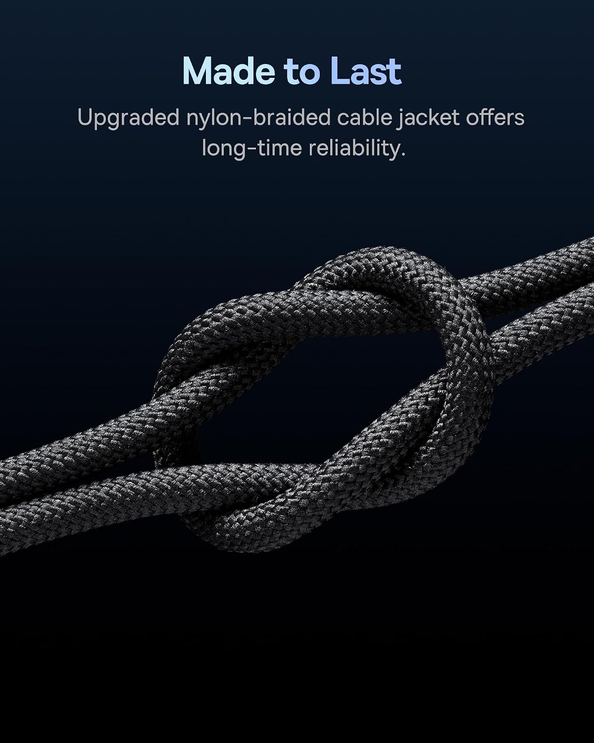 Thumbnail 1 de Baseus USB-C Kabel 100W, 2x2 m