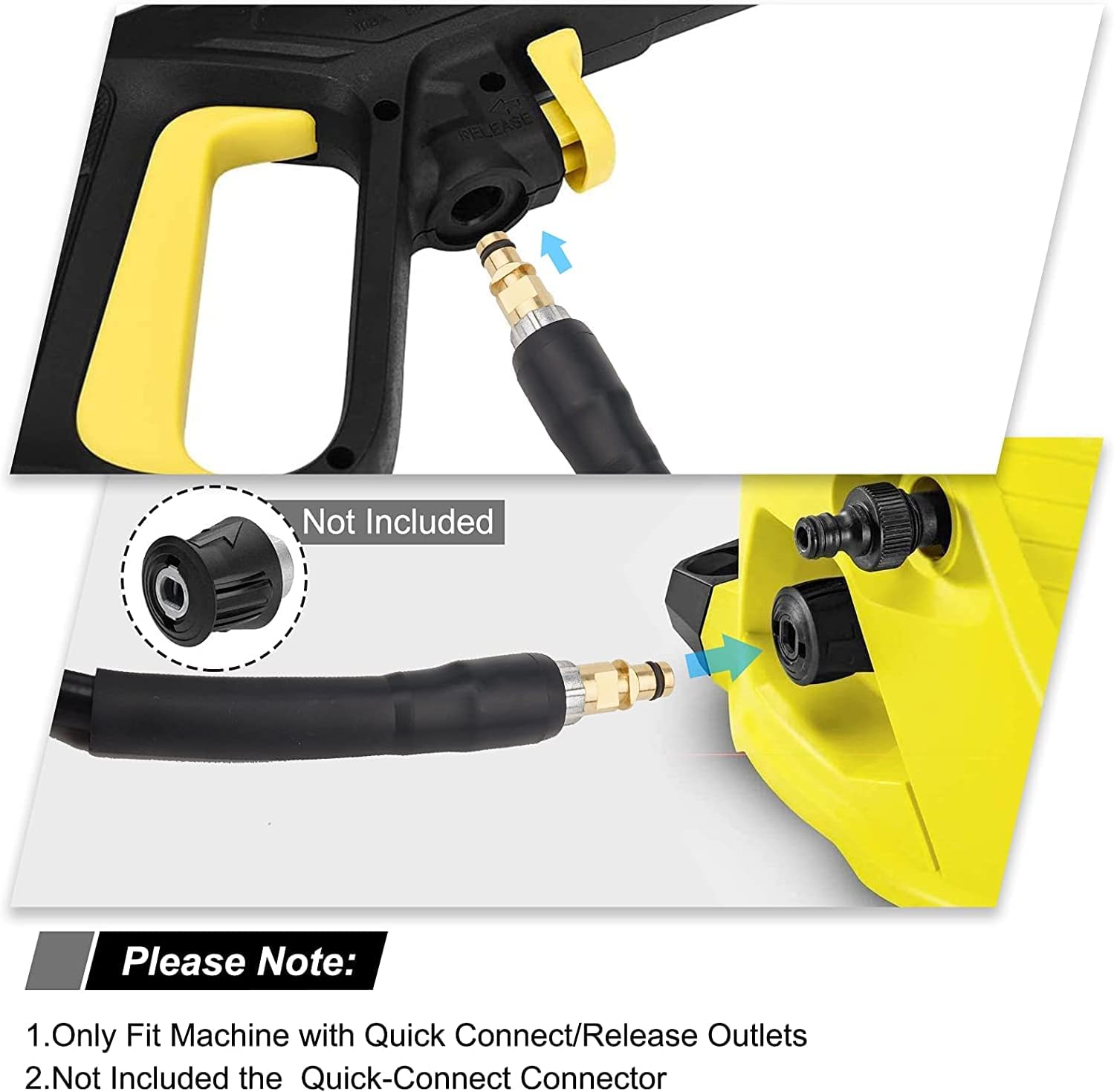 Thumbnail 4 de Karcher K series 20m replacement hose for pressure washer