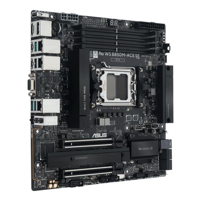 Thumbnail 3 de ASUS PRO WS B850M-ACE SE: Placa base AM5 Micro ATX DDR5 para estaciones de trabajo
