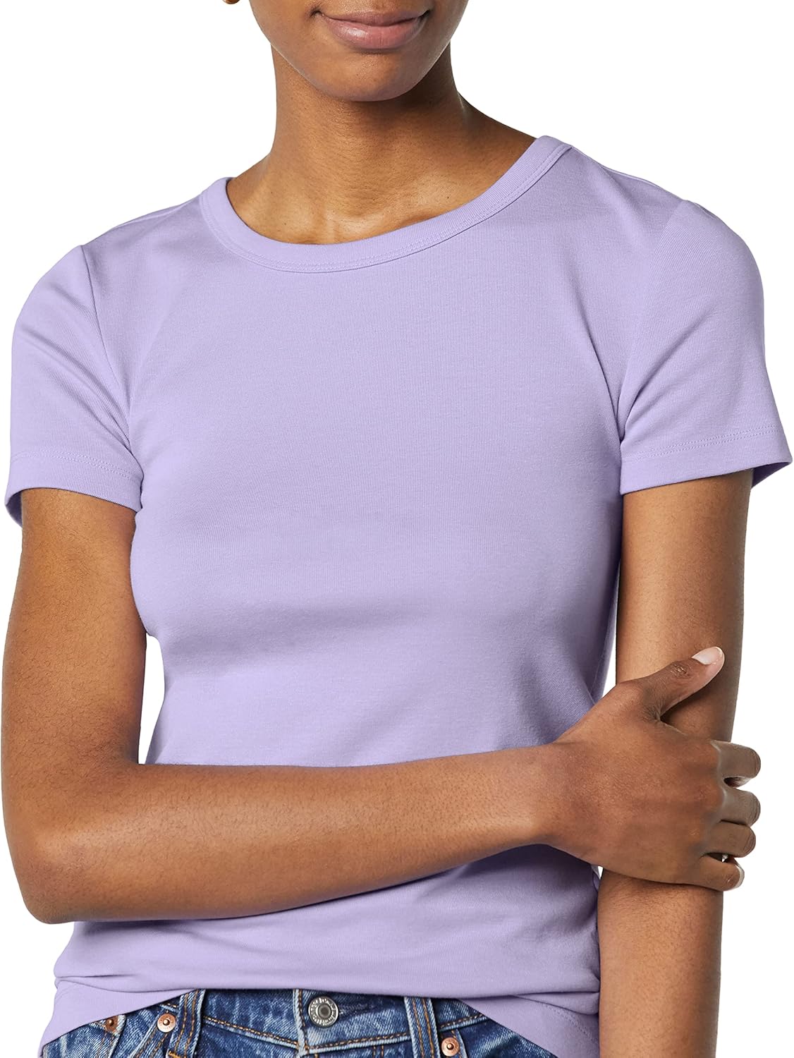 Thumbnail 2 de Amazon Essentials Damen T-Shirt mit Rundhalsausschnitt – schmale Passform