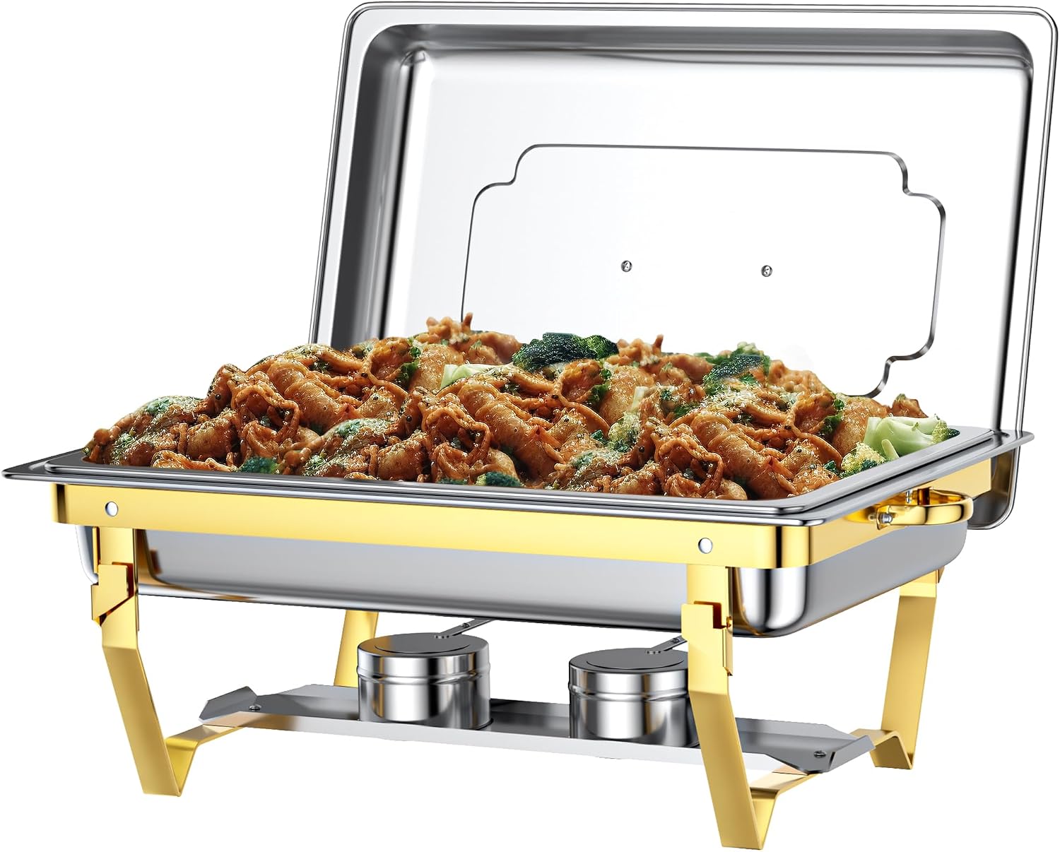 Thumbnail 6 de Chafing Dishes for Buffet Set – 8-Quart Stainless Steel Chafer Set for Catering