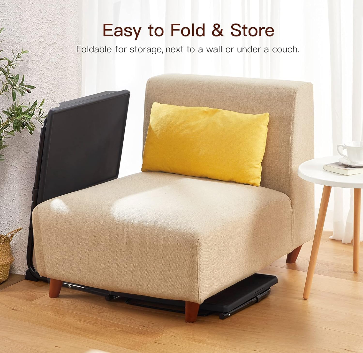 Thumbnail 6 de HUANUO Adjustable TV Tray Table 21.5