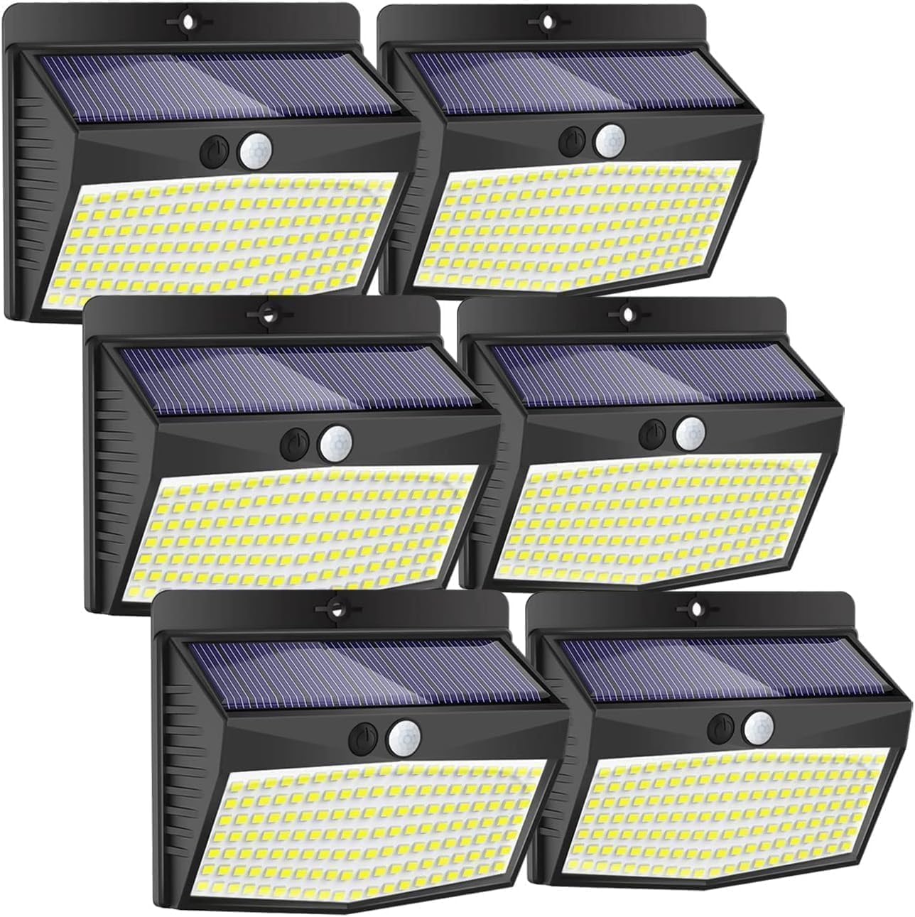 Detalle de Peasur Solar Lights 168LED 6 Pack