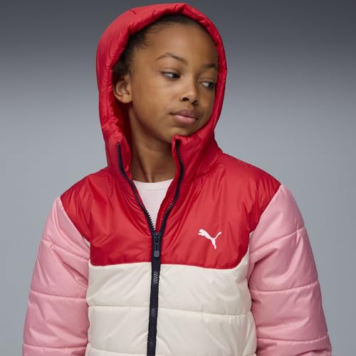 Thumbnail 4 de PUMA Chaqueta unisex con capucha acolchada para niños
