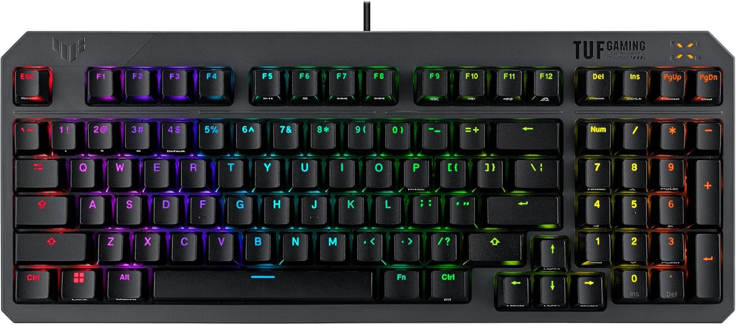 Thumbnail 5 de ASUS TUF Gaming K1 clavier AZERTY RGB ⚡