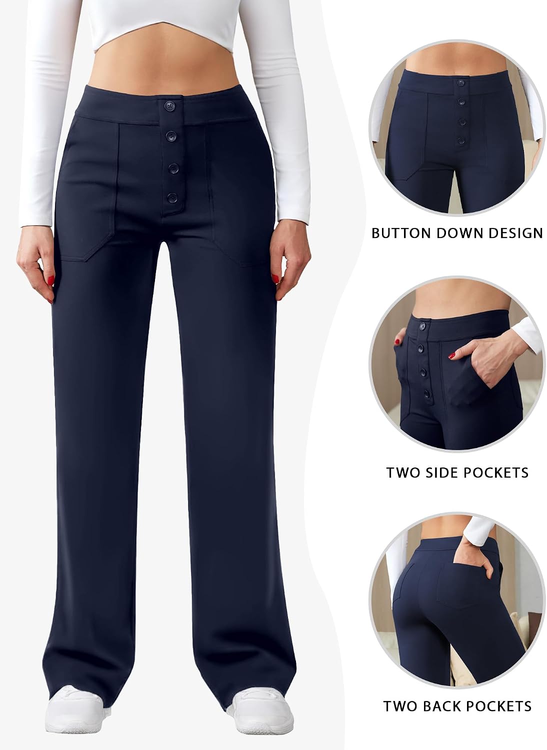 Thumbnail 4 de Friptspyg Women's High Waist Trousers